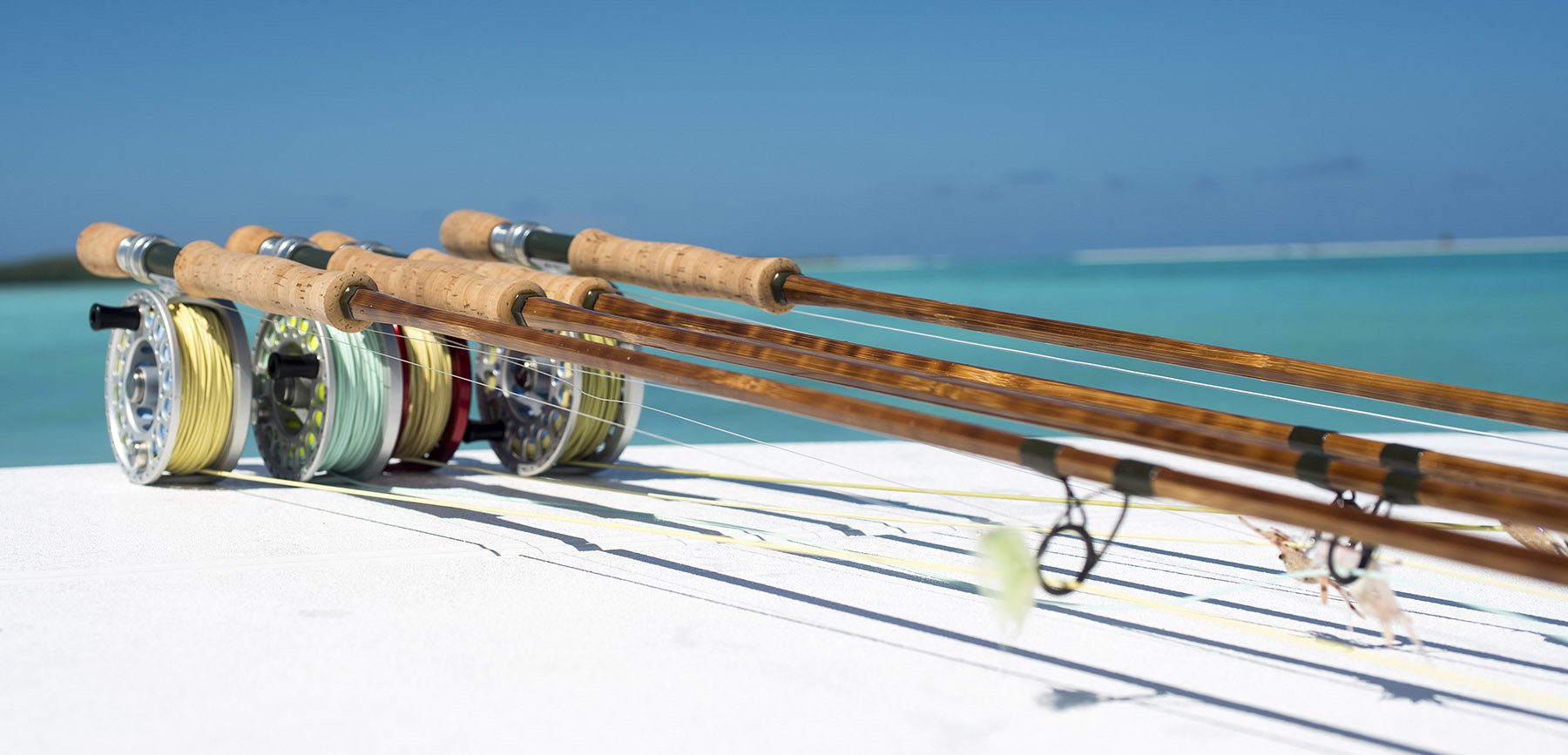 bamboo fly rod reel Thomas & Thomas Individualist Rods 4 / 7'6" / 3 one midsection The Bamboo Fly Rod Resource