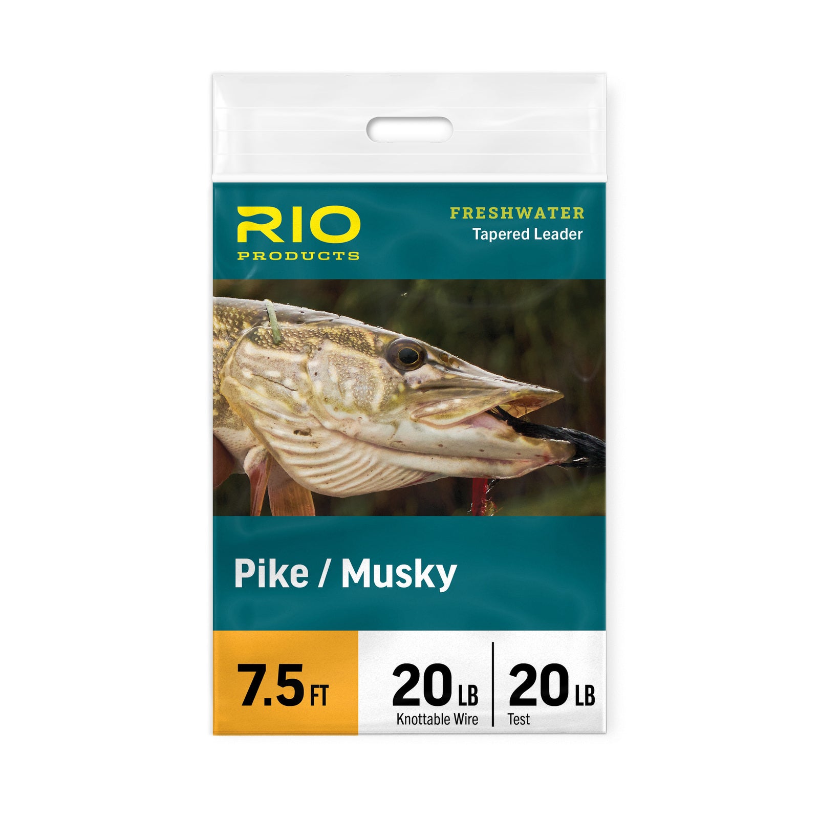 RIO Pike/Musky & Golden Dorado Leaders - New Wire and Fluoro Leaders f
