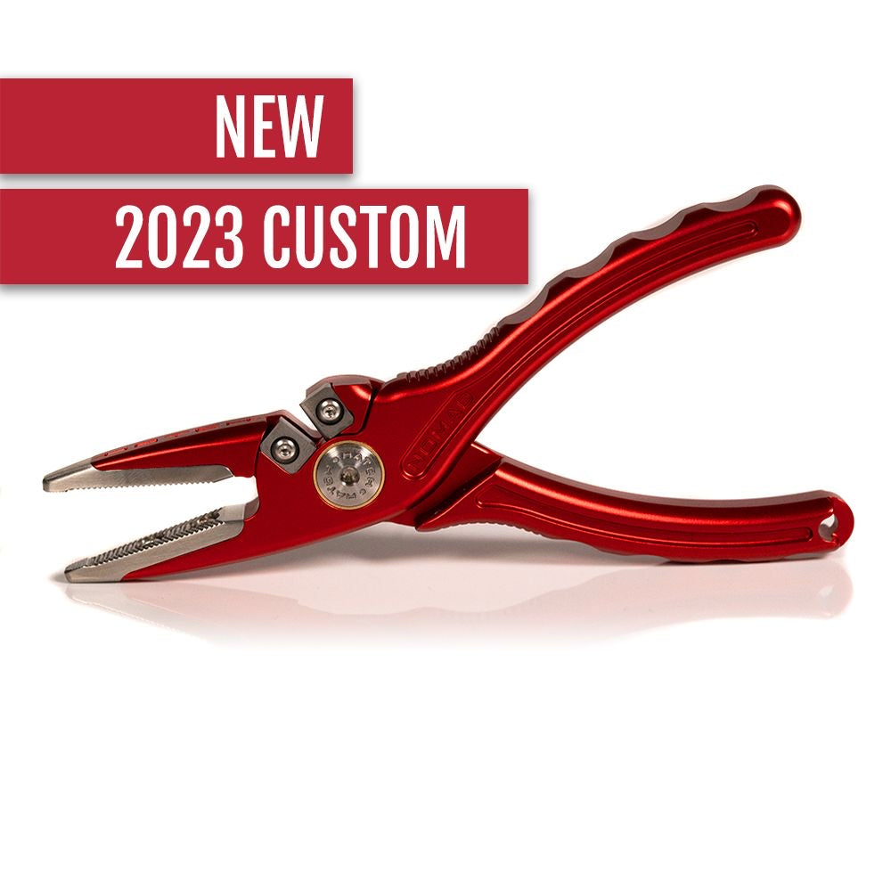 Hatch Nomad 2 Pliers in "Dragon's Blood" Red Special Edition Color