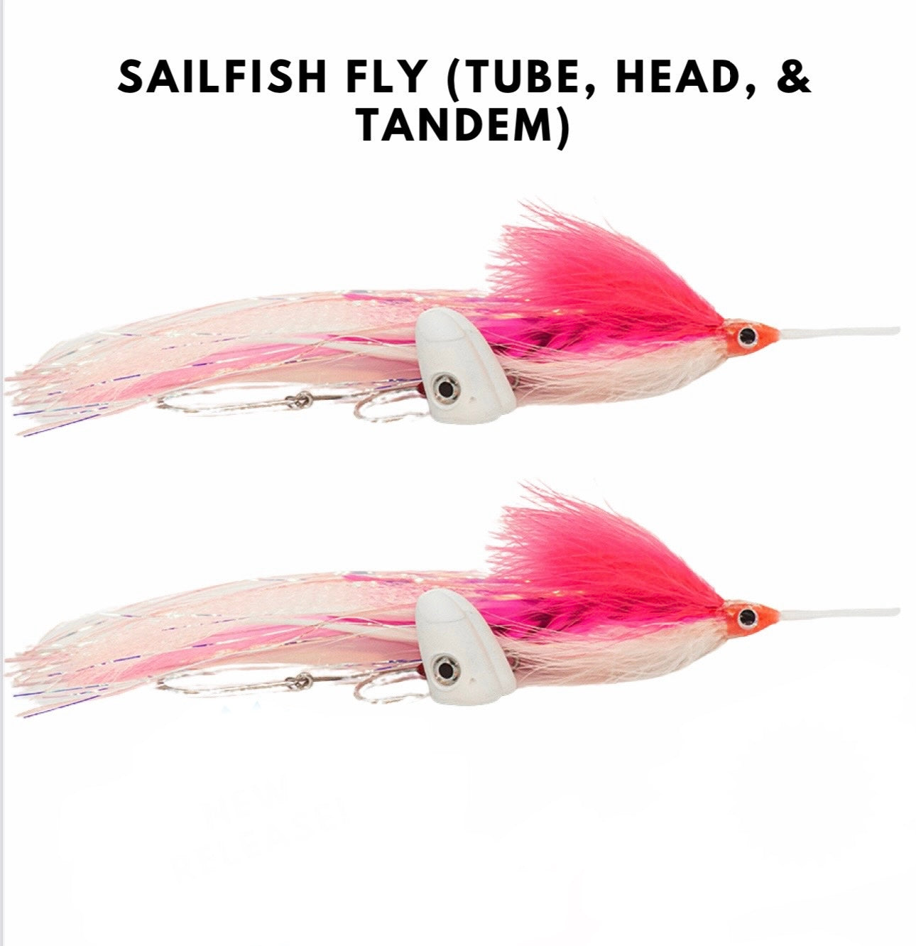 Sailfish Fly Pink #6/0 Tube Fly - NEW!