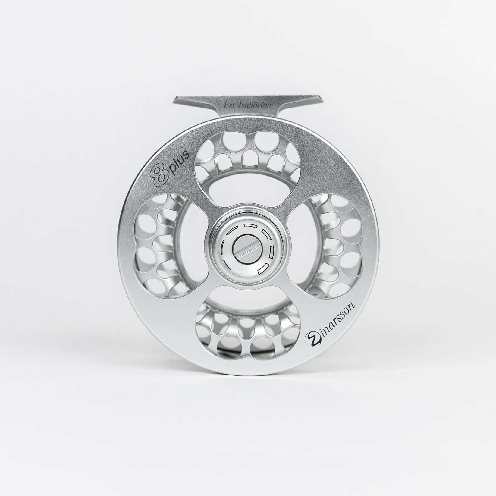 einarsson 8 plus fly reel Einarsson 8Plus Clear Silver Fly Reels