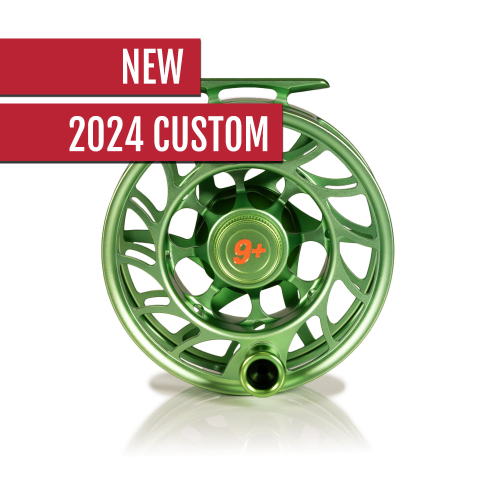 Hatch Iconic 9 Plus "Martian Green" Special Limited Edition Fly Reels - NEW!