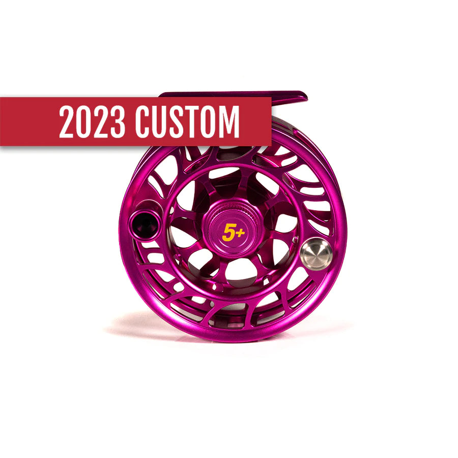 Hatch Iconic 5 Plus Pink "Endless Summer" Special Limited Edition Fly Reel