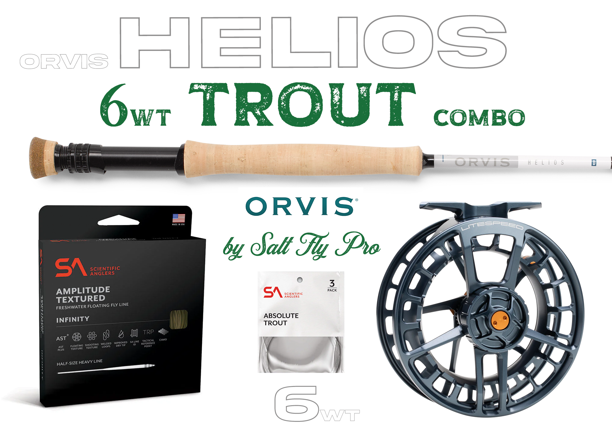 6wt fly reel Orvis Helios D 6wt TROUT Fly Rod Combo Outfit