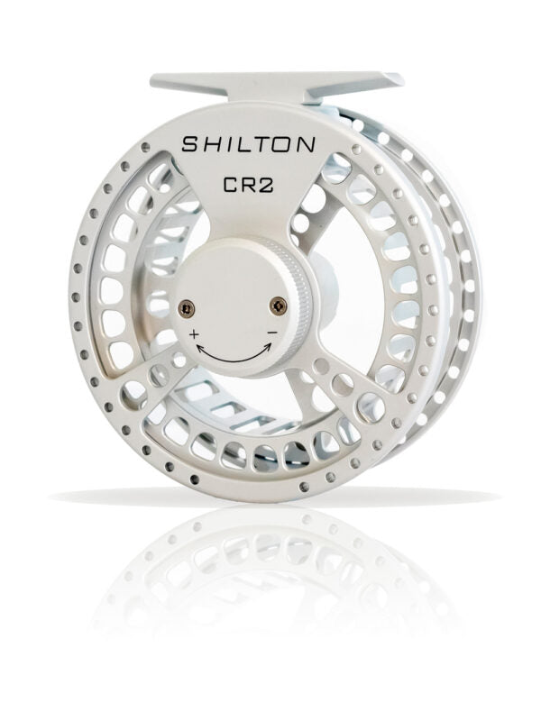 Shilton CR2 Reels (3-4wt) in Titanium Silver