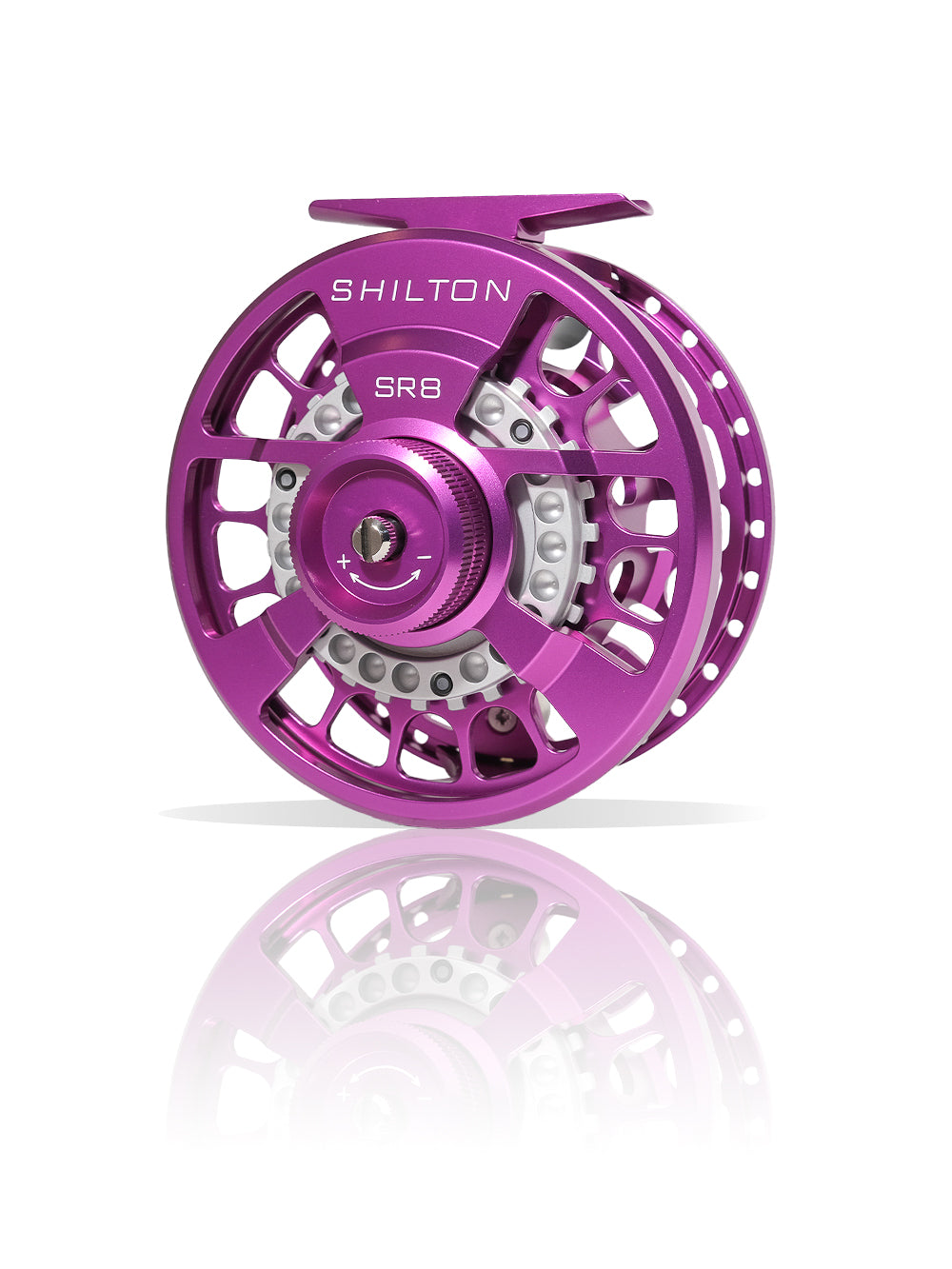 royal purple in shimano reels Shilton SR8 Reel in Purple
