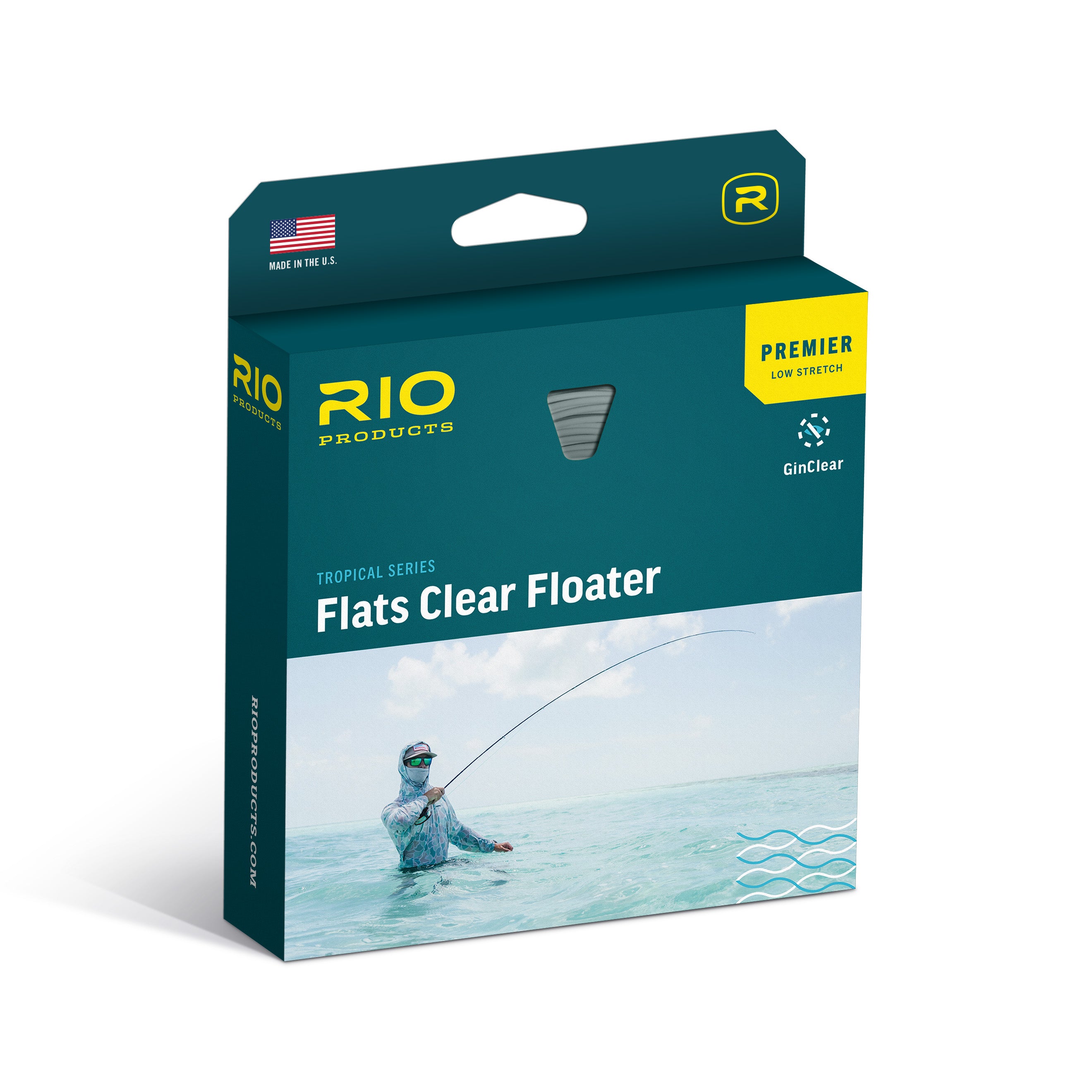 RIO Elite Flats Pro Fly Line 15' Clear Tip