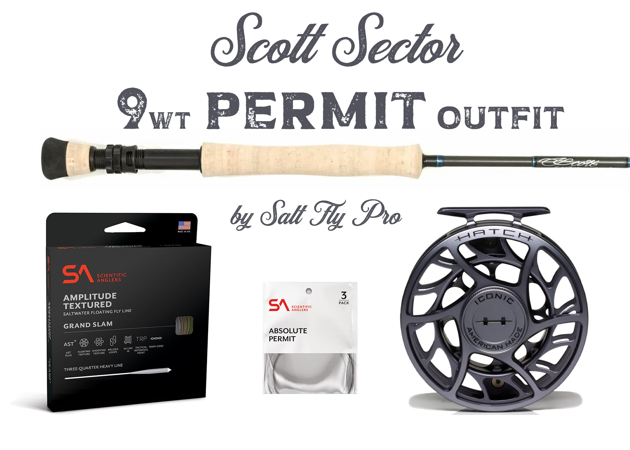 Scott Sector 9wt BONEFISH & PERMIT Outfit Combo - New! – Salt Fly Pro