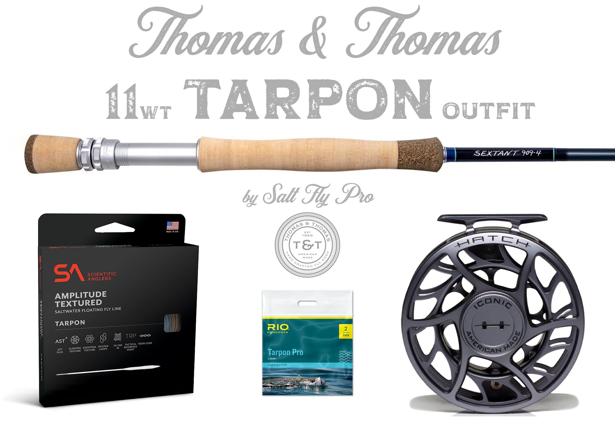 Thomas & Thomas Sextant 11wt TARPON Outfit Combo - NEW!