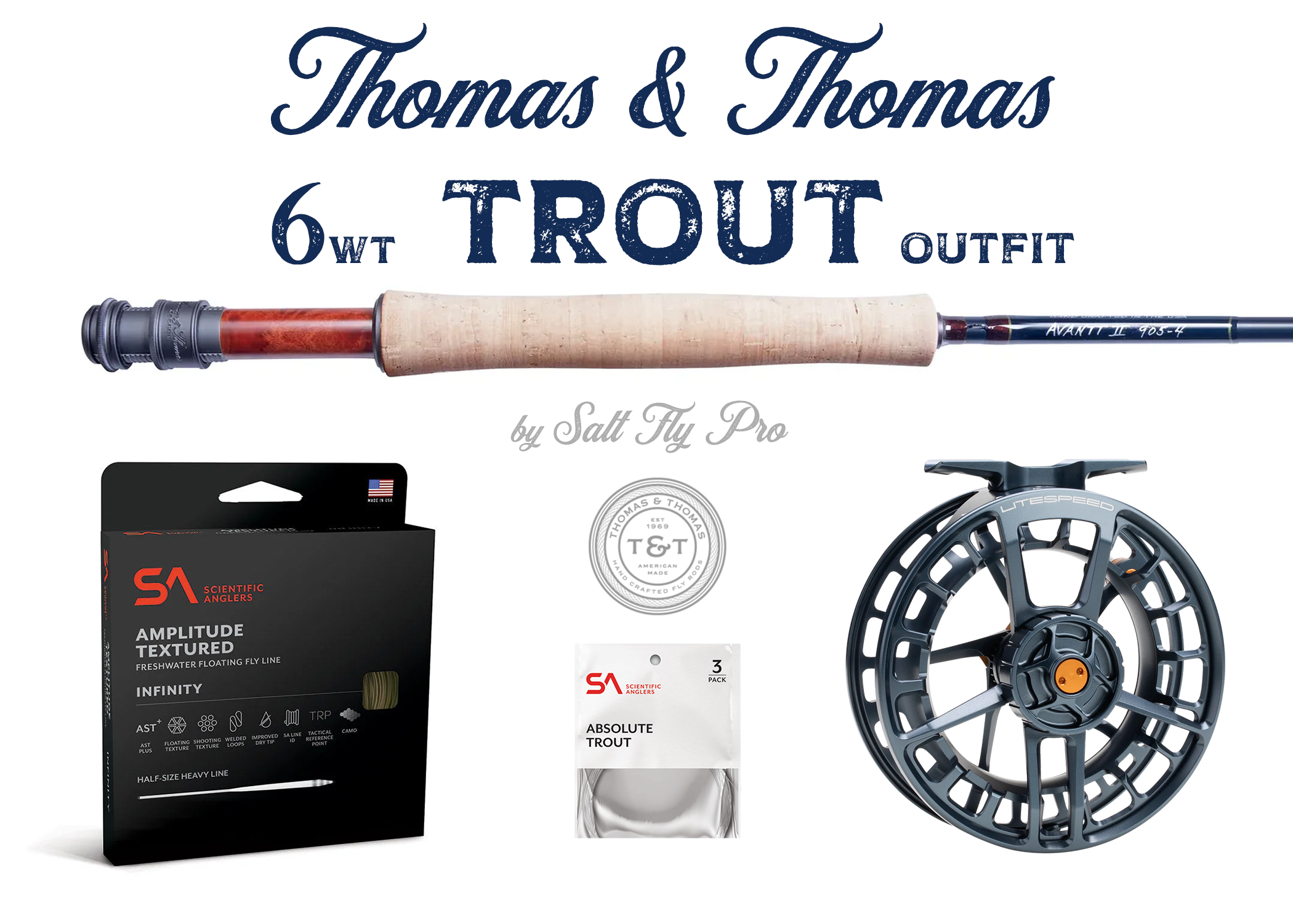 Thomas & Thomas Avantt II 6wt Fly Rod Combo Outfit – Salt Fly Pro