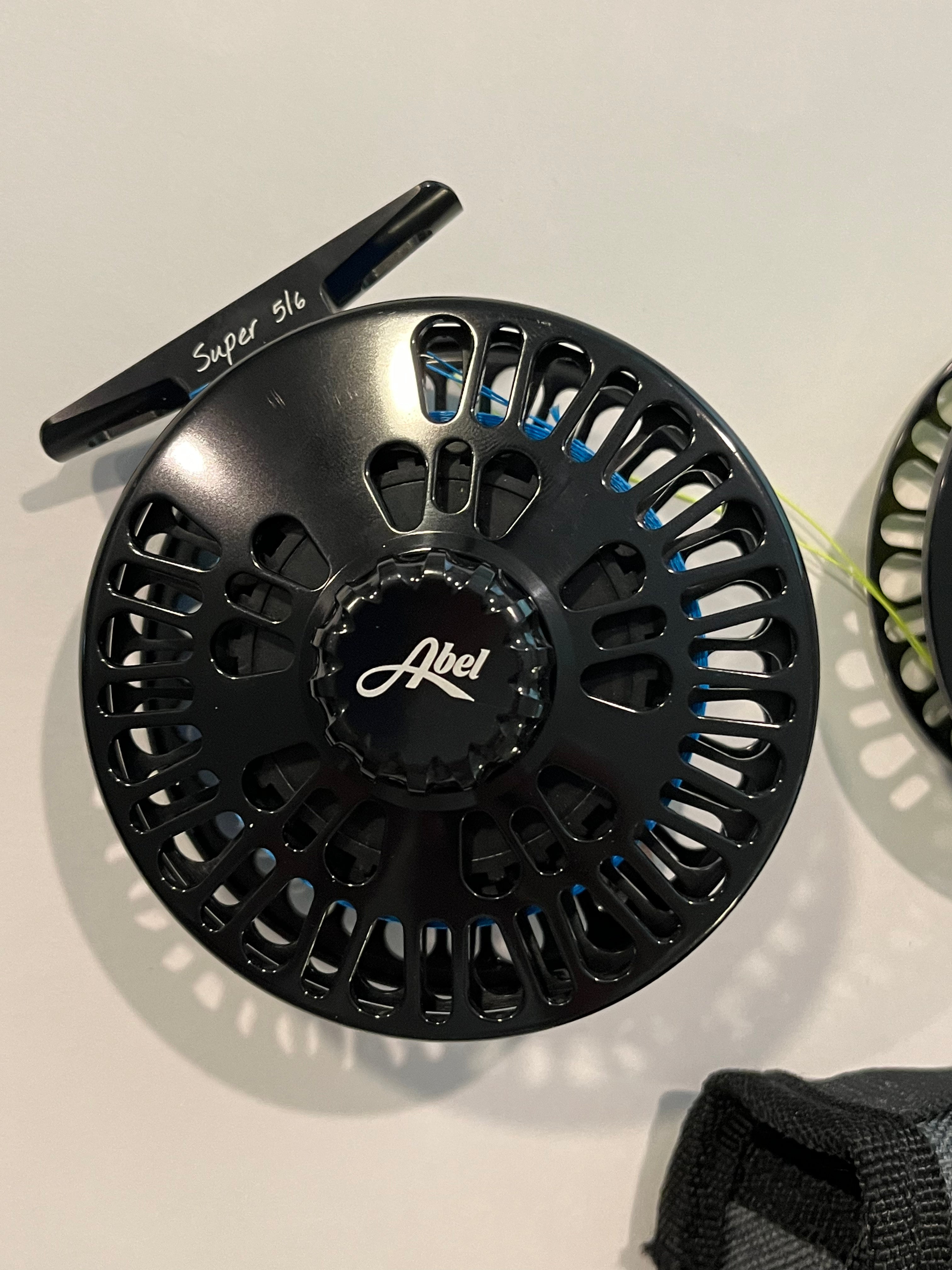 MADE IN USA – ABEL SUPER 12 SALMON FLY REEL + SPARE SPOOL