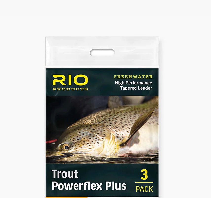 RIO Powerflex Plus Trout Leaders 3-Pack