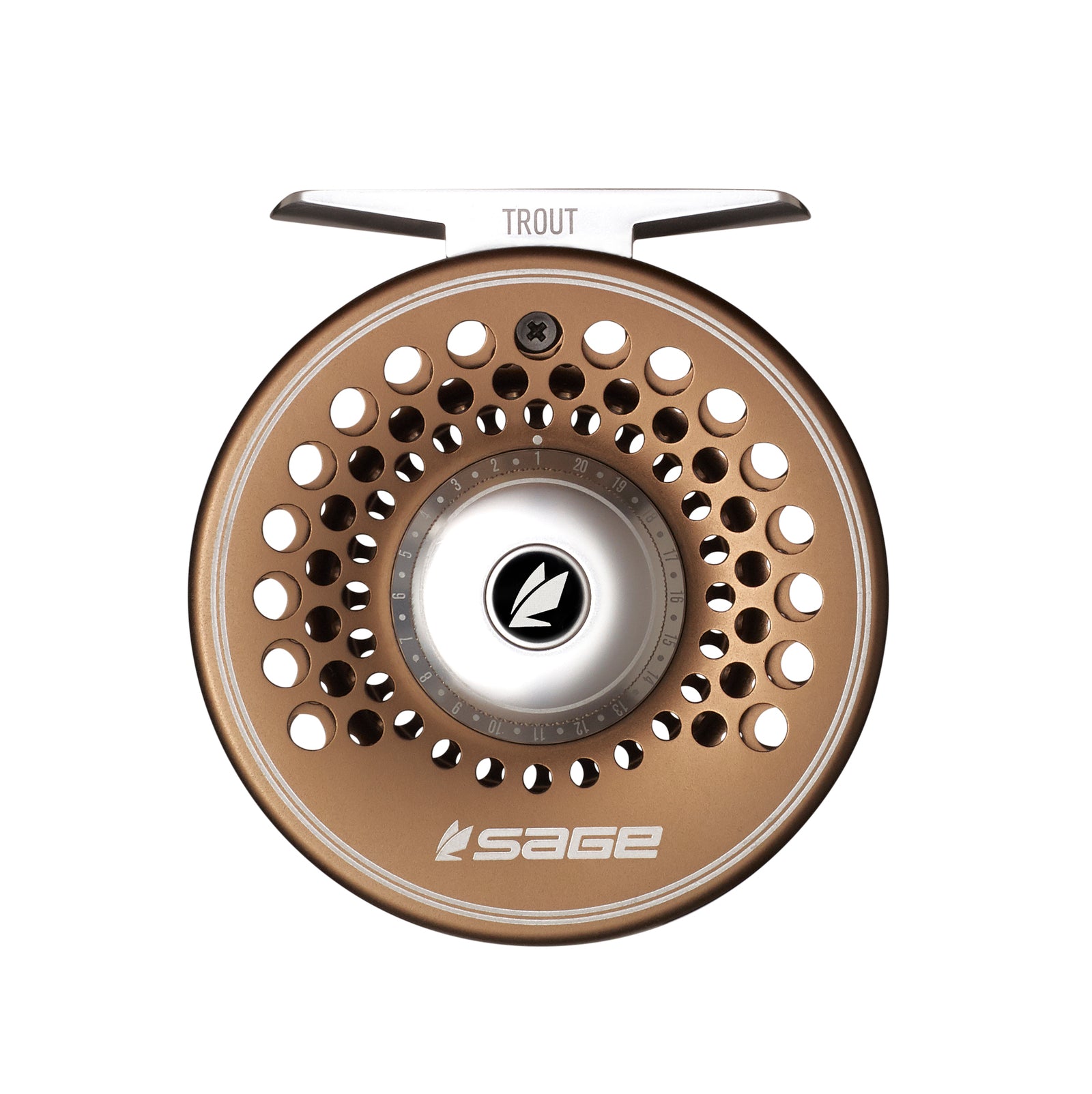 Sage TROUT Fly Reel in Bronze
