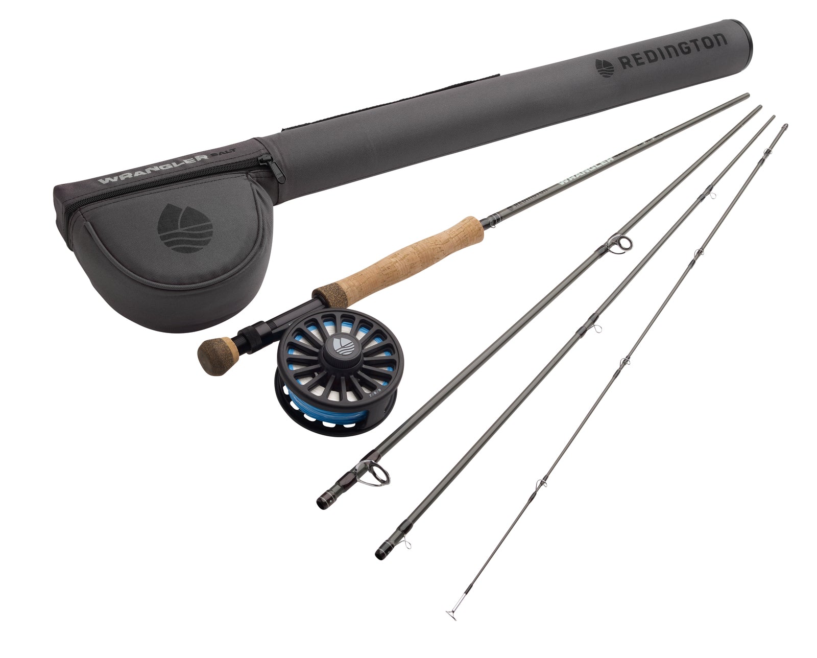 Redington Wrangler SALT 8wt Kit Saltwater Fly Rod Reel Combo w