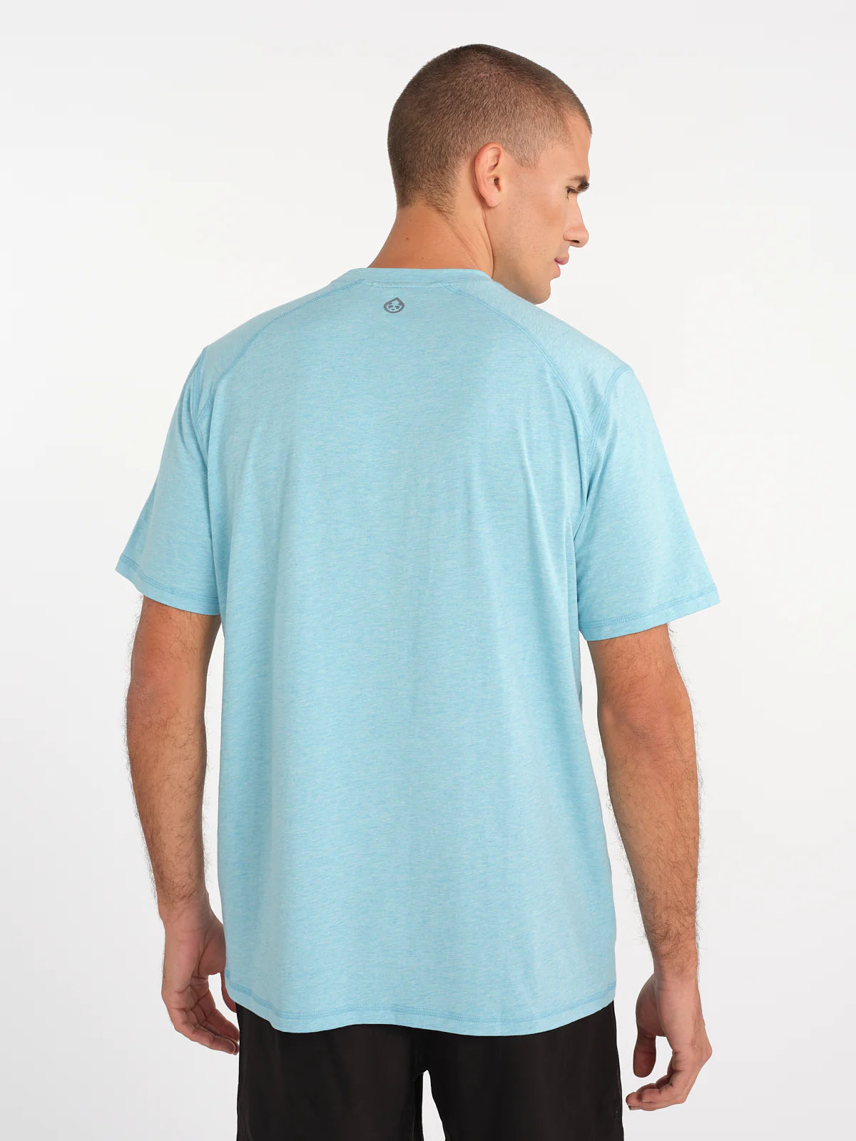 Tasc Carrollton Fitness T-Shirt in Radiant Blue Heather - NEW!