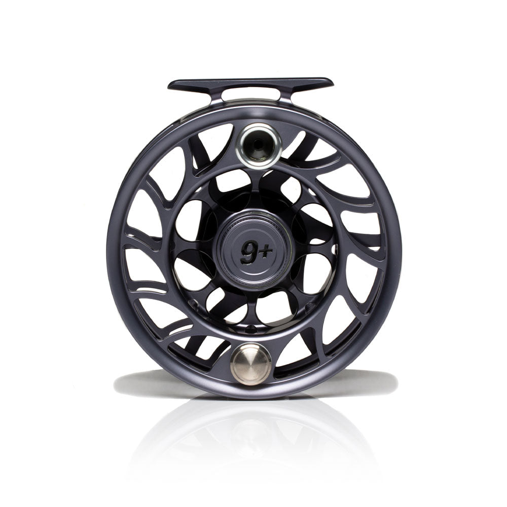 Hatch Iconic 9 Plus Saltwater Fly Reels in Gray