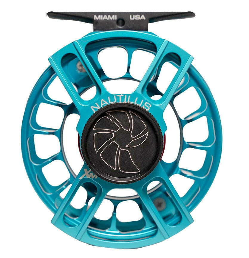 Nautilus X Series Fly Reels Turquoise – Salt Fly Pro - Main Image