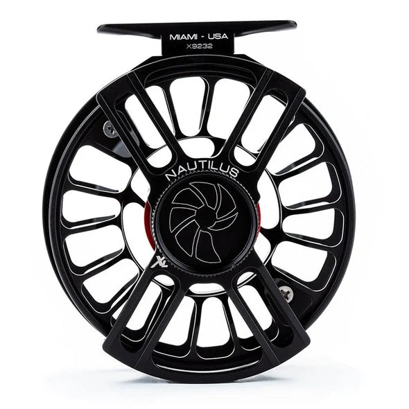 Nautilus X Series Fly Reels Black (XS, XM, XL, XL MAX) – Salt