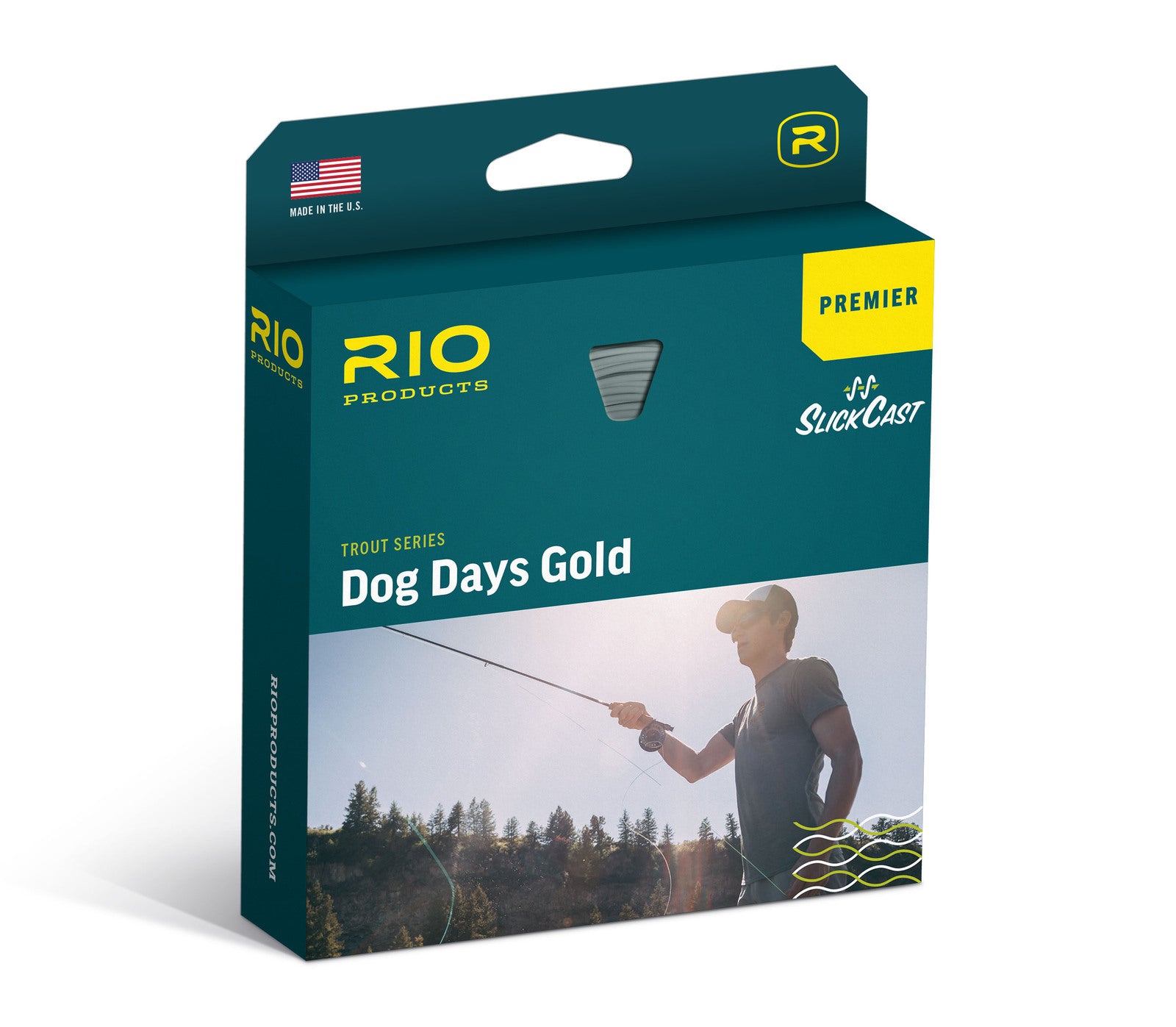 Rio Premier Dog Days Gold Fly Line - WF6F