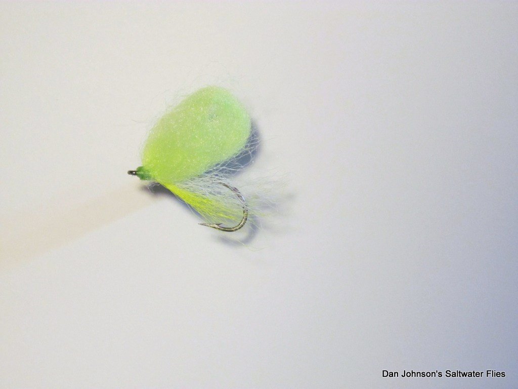 Arno's Milky Dream #2 - Light Green - Dan Johnson Custom Saltwater Flies