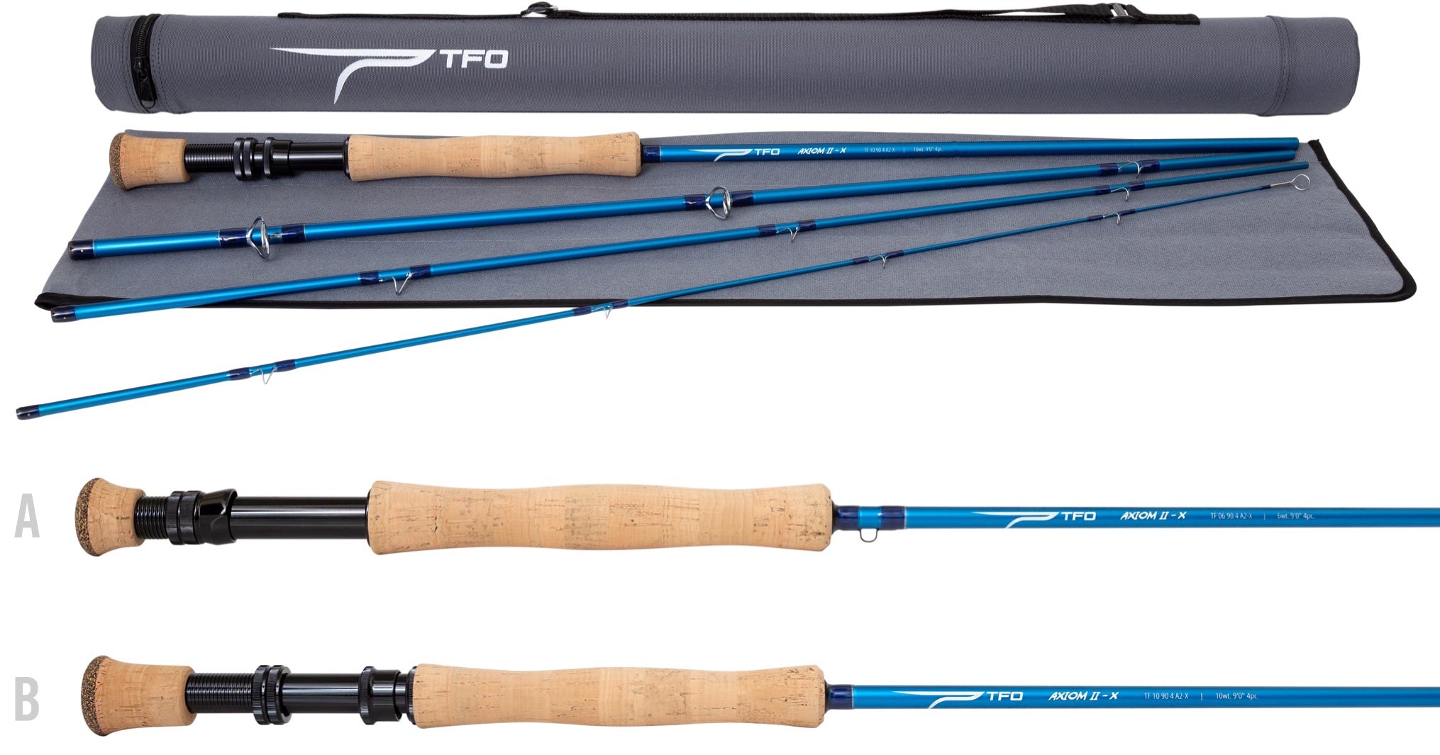TFO AXIOM II-X Fly Rods – Salt Fly Pro