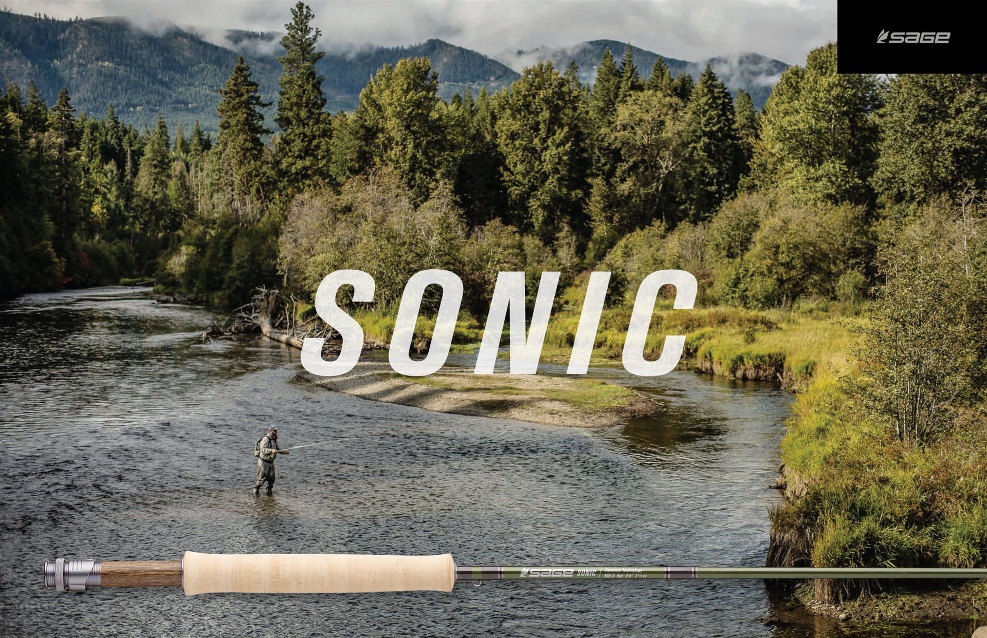 Sage Sonic Fly Rods & Combo Outfits