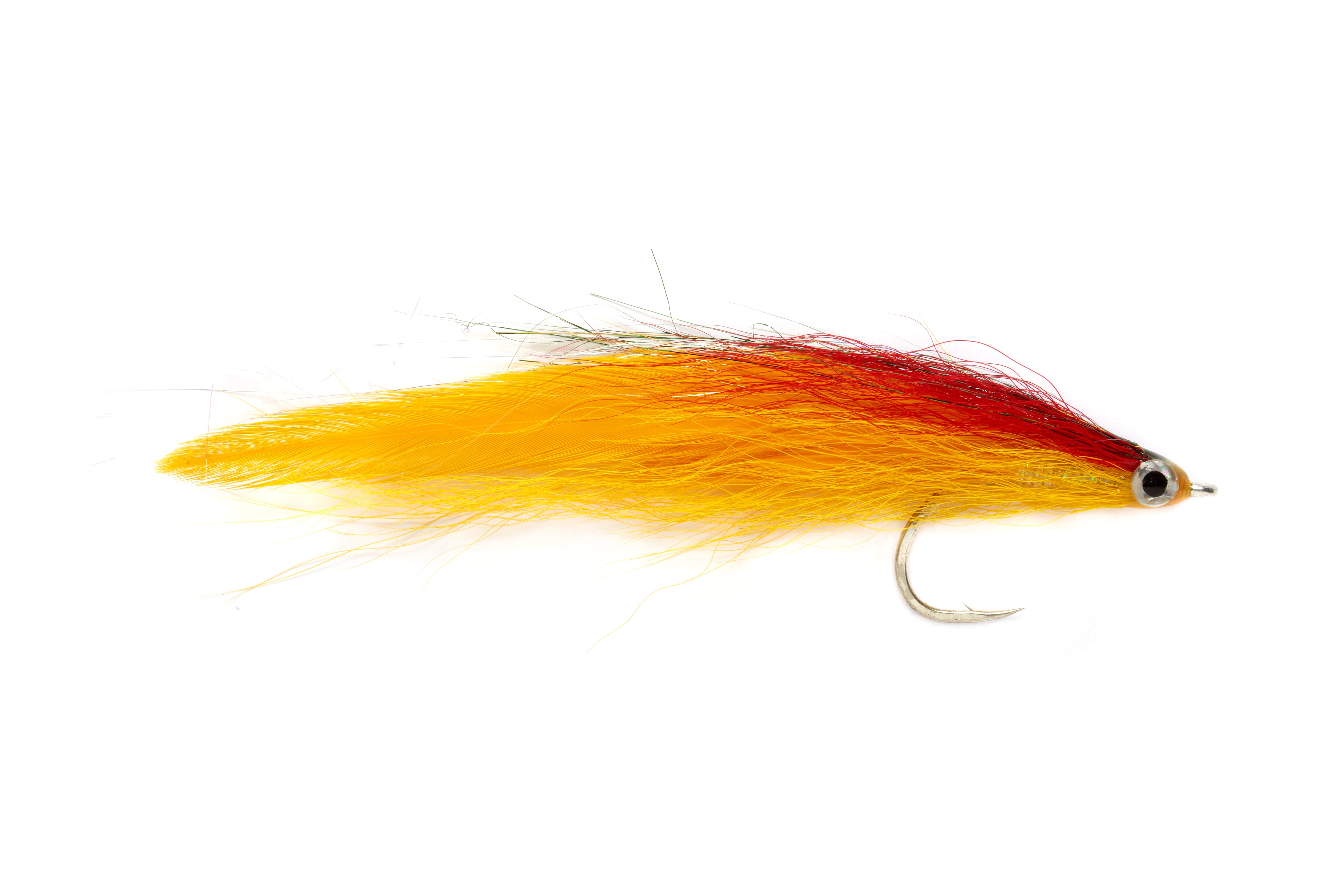 Deceiver Red & Yellow #2/0 – Salt Fly Pro