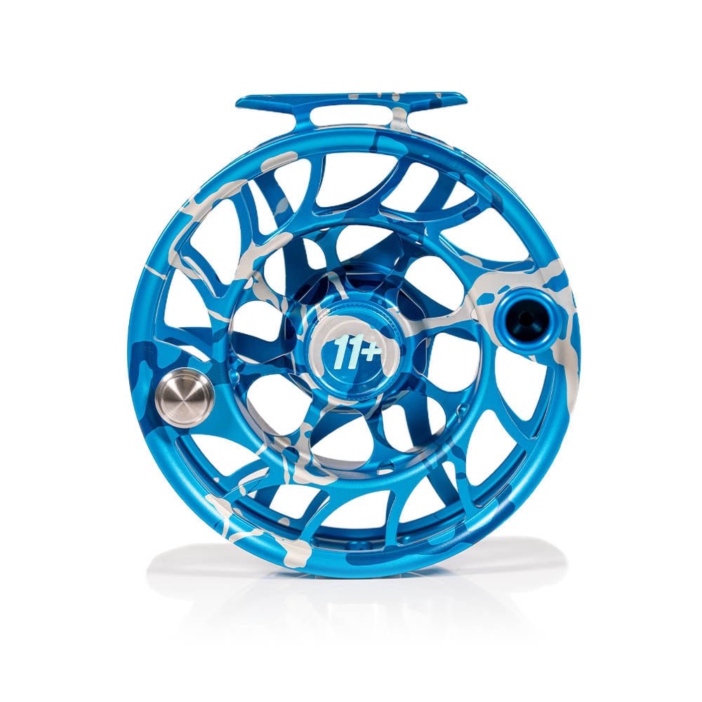 Hatch Iconic 11+ Splash Camo Blue Reels - Special Limited Edition Color