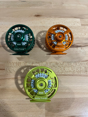 Shilton SR8 reels new green 1