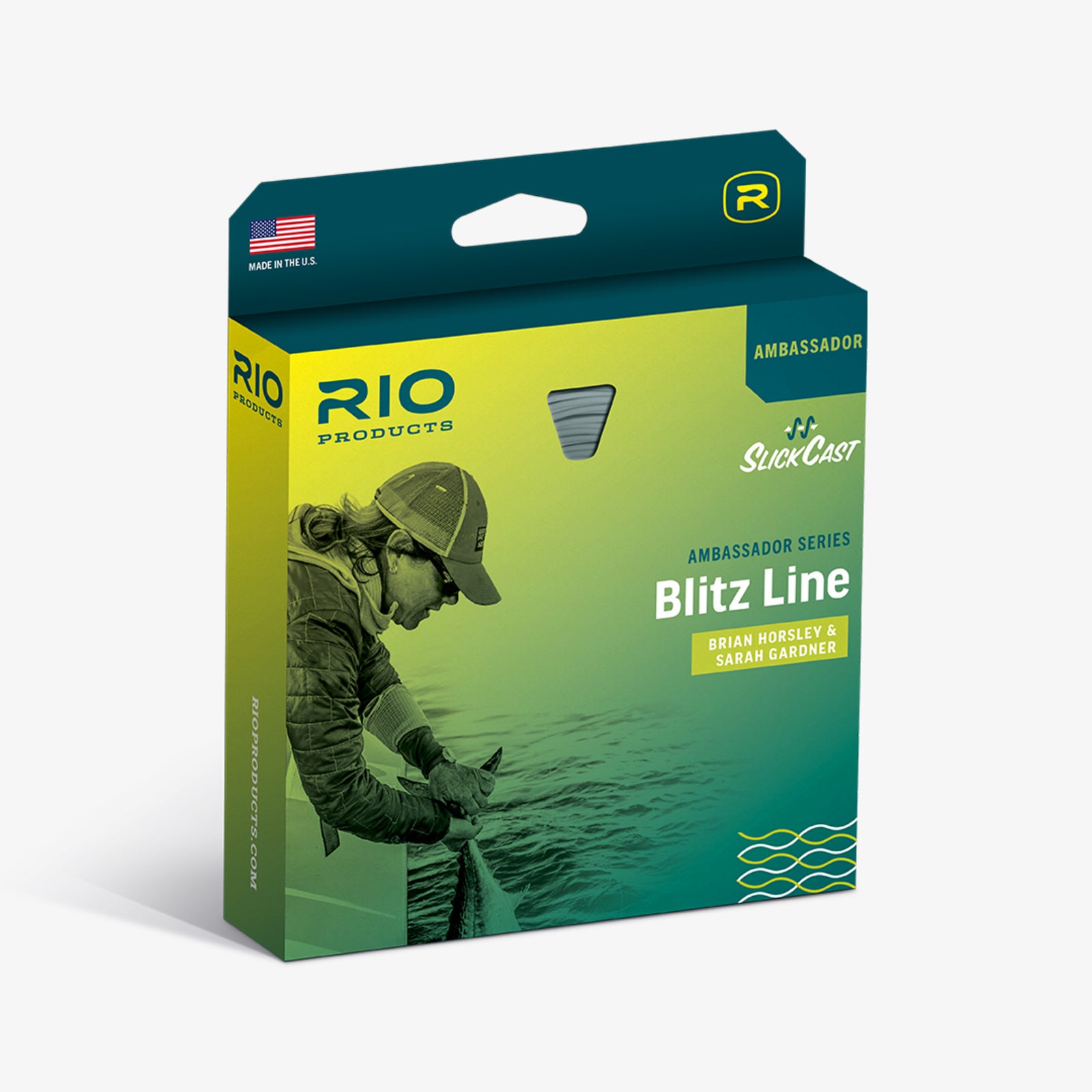 RIO Blitz Fly Line Ambassador Series Brian & Sarah Blitz Saltwater Line - NEW!