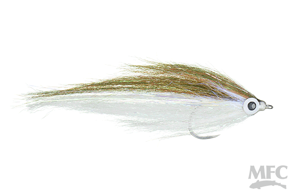 MFC Bunker Bait #4/0 in Olive/White