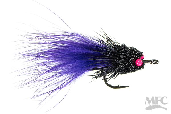 MFC Tarpon Muddler #1 - Black/Purple/Pink Eyes