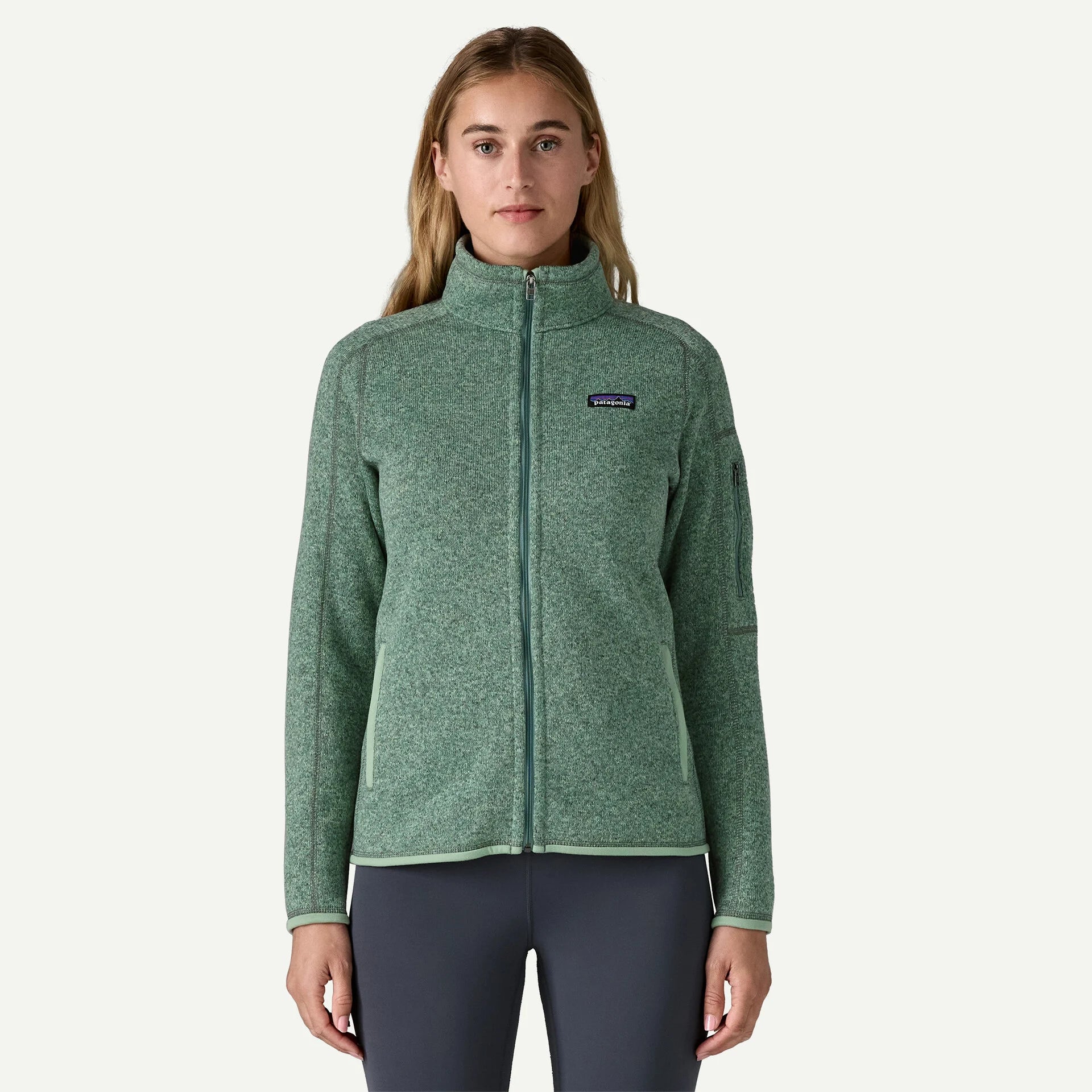 Patagonia Better Sweater Women's Fleece Jacket in Ellwood Green