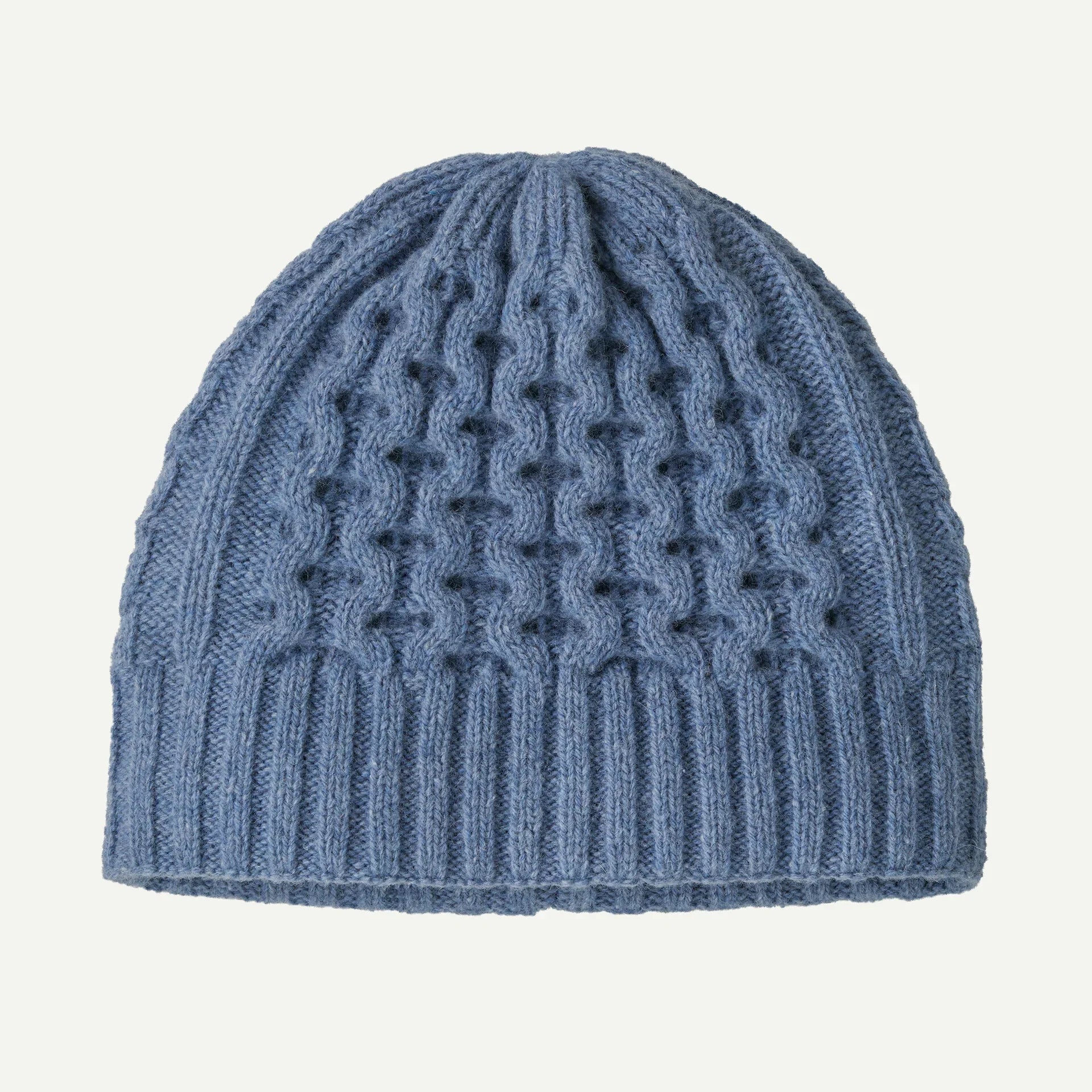 Patagonia Coastal Cable Beanie in Barnacle Blue