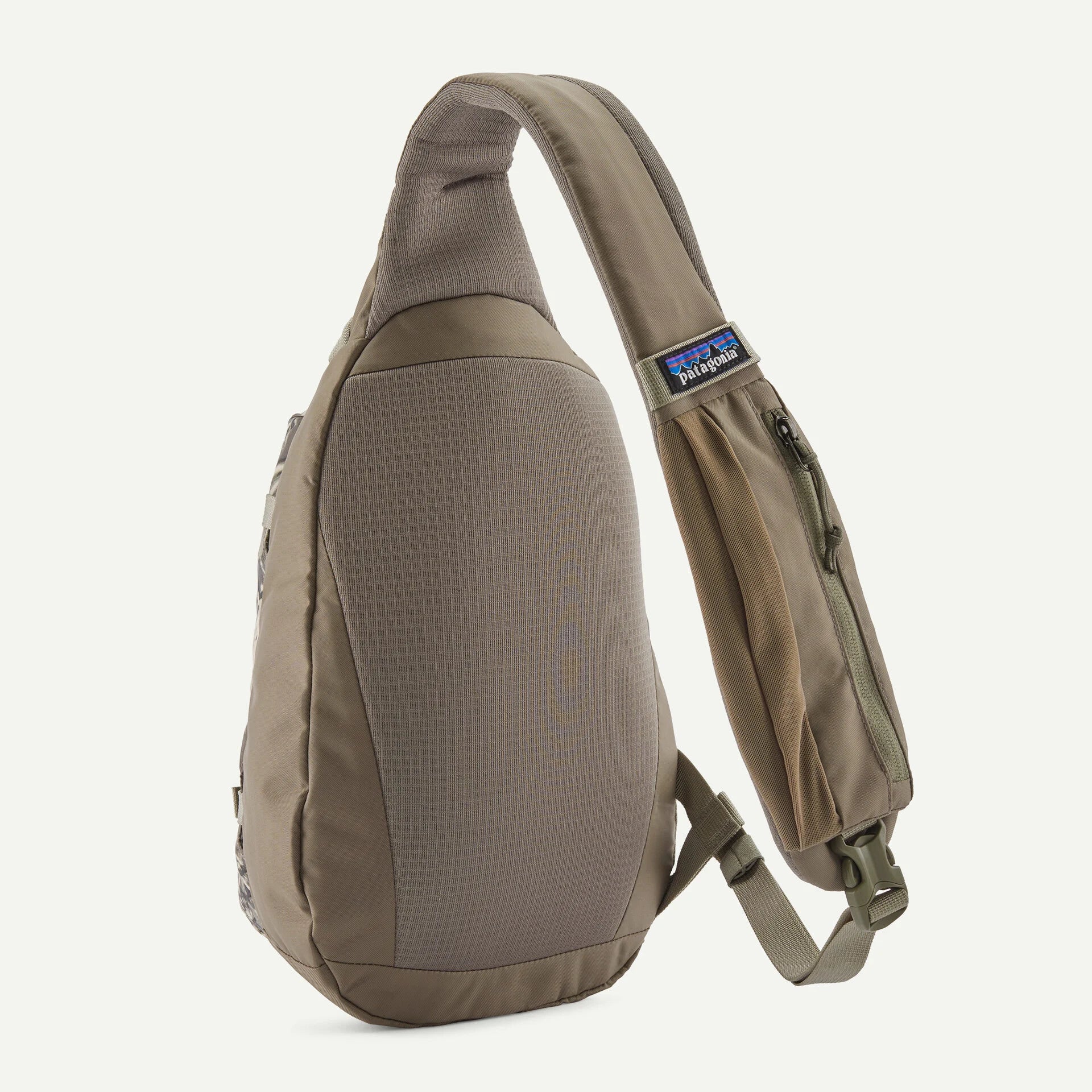 Patagonia Atom Sling Bag 8L in Wing Grey Salt Fly Pro Patagonia Atom Sling Bag 8L in Wing Grey Salt Fly Pro