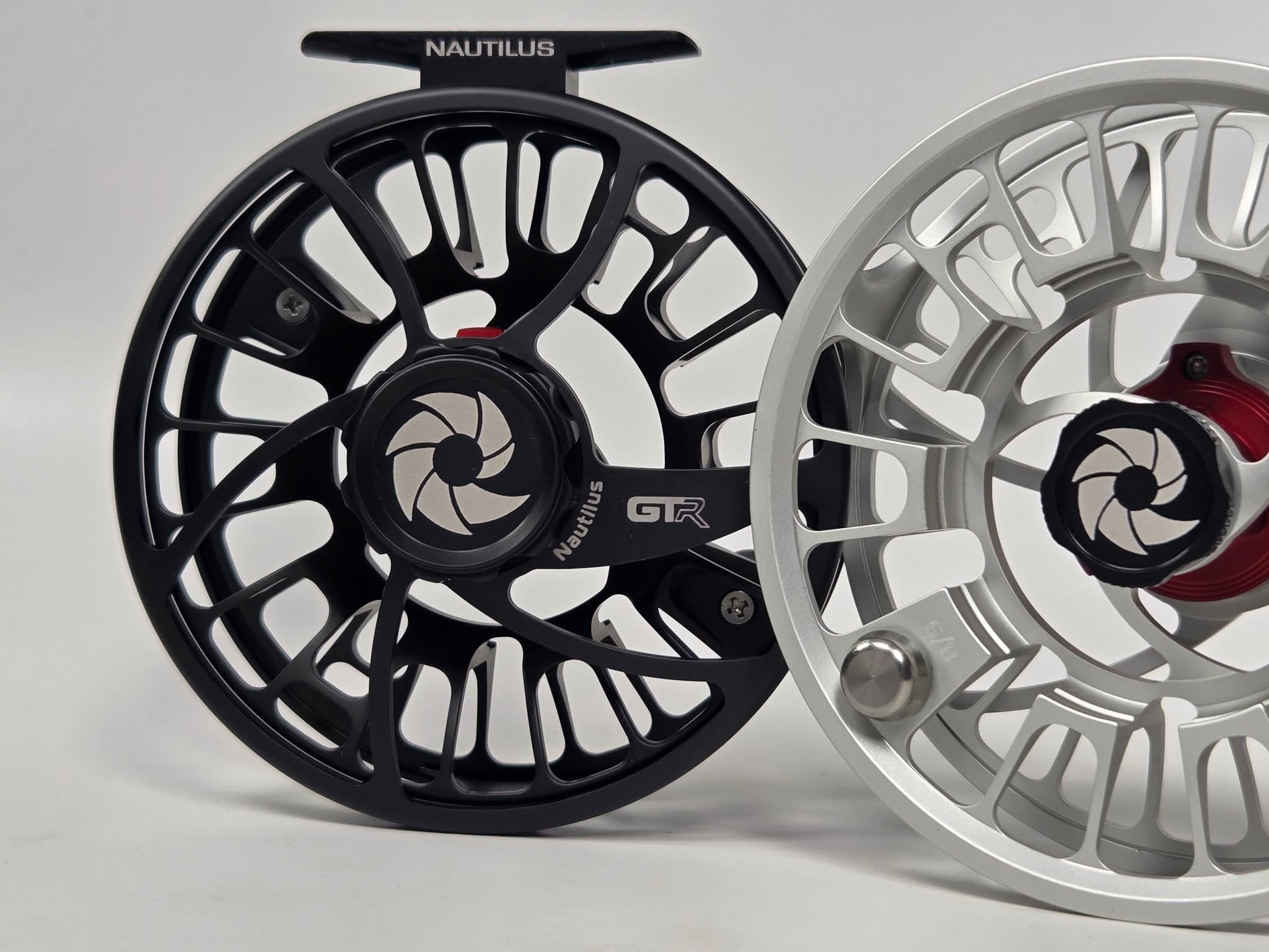 Nautilus GTR 8/9 Fly Reels in Black for Saltwater