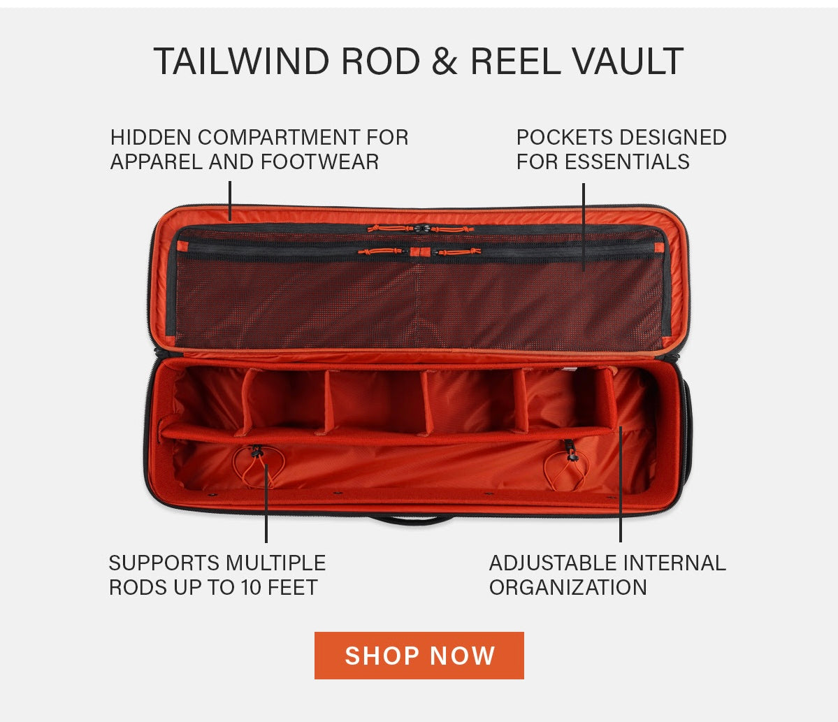 Simms Tailwind Rod & Reel Case