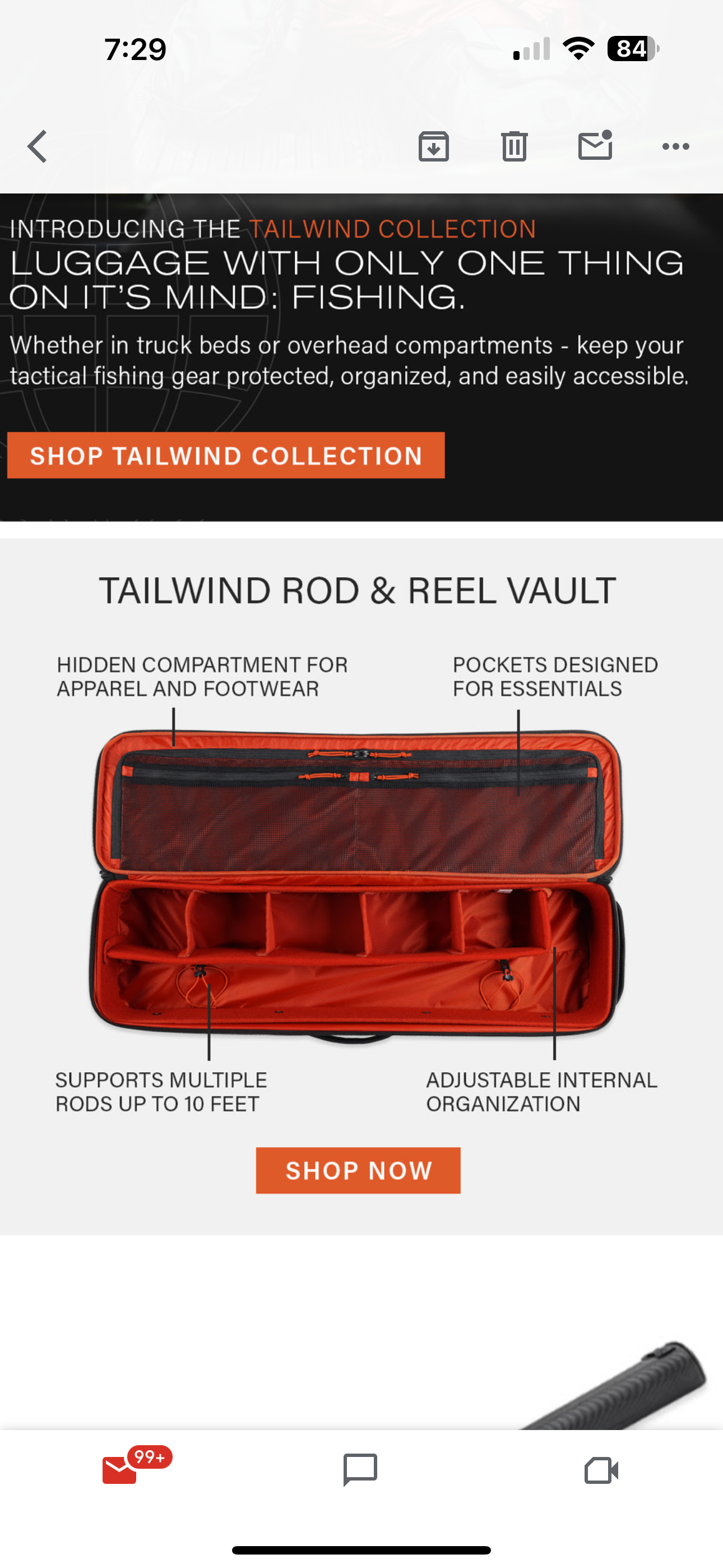 Simms Tailwind Rod & Reel Case