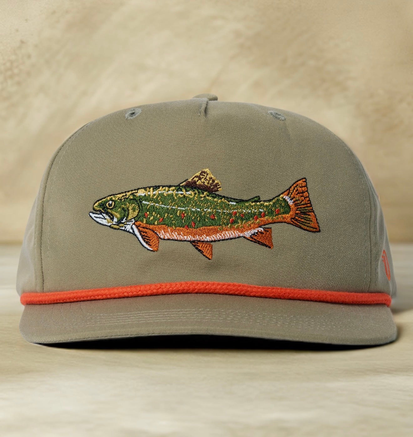 Duck Camp Brook Trout Hat in Sagebrush - New!