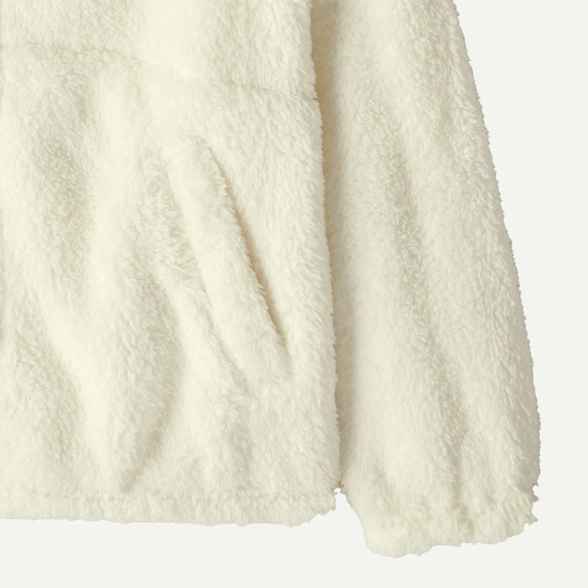 Patagonia Kids' Los Gatos Fleece Hoody in Birch White