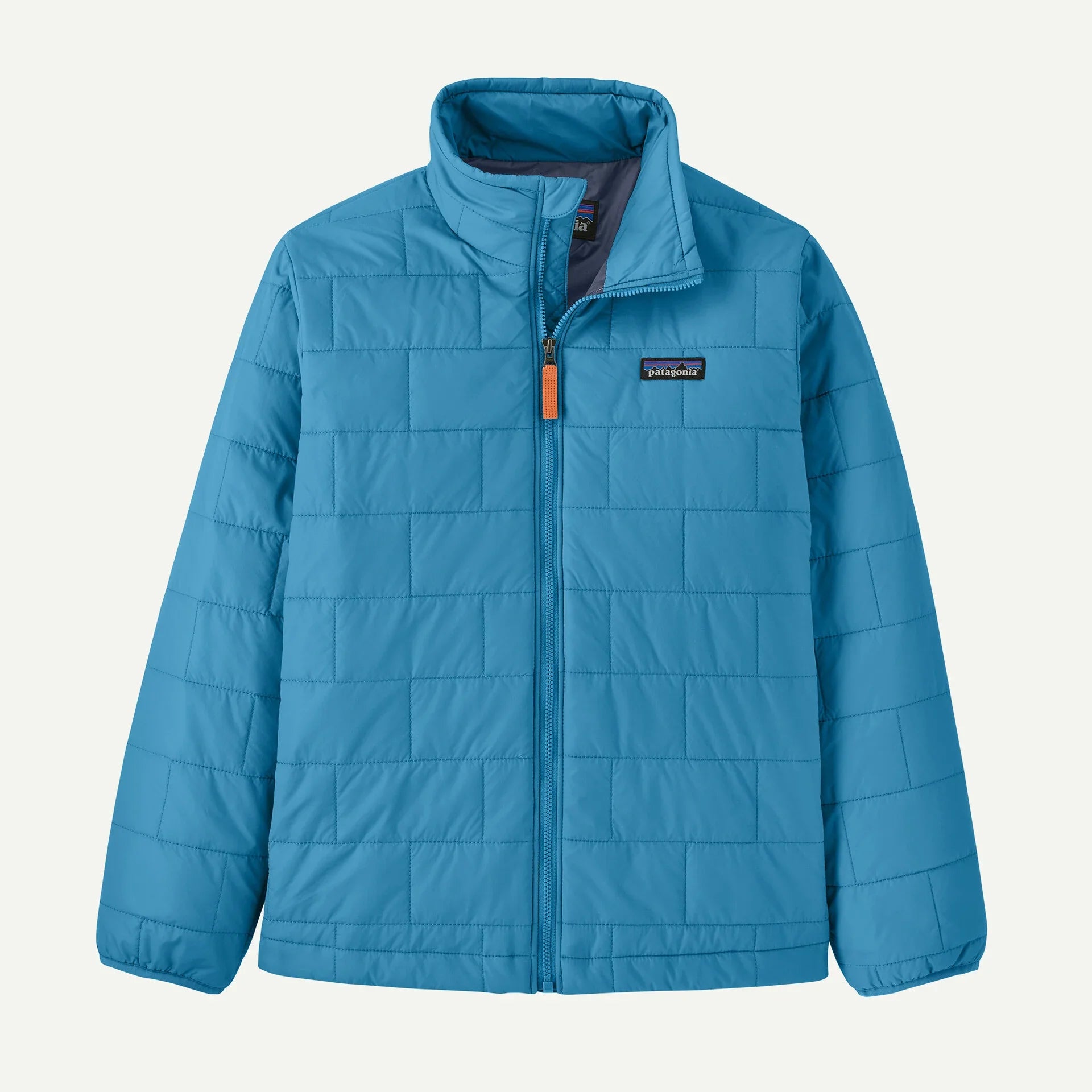 Patagonia Kids' Nano Puff® Brick Quilt Jacket in Uplift Blue