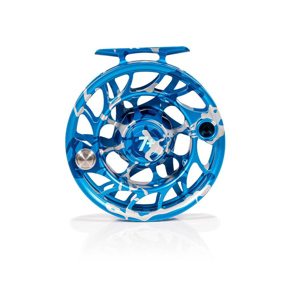Hatch Iconic 7+ Splash Camo Blue Reels - Special Limited Edition Color