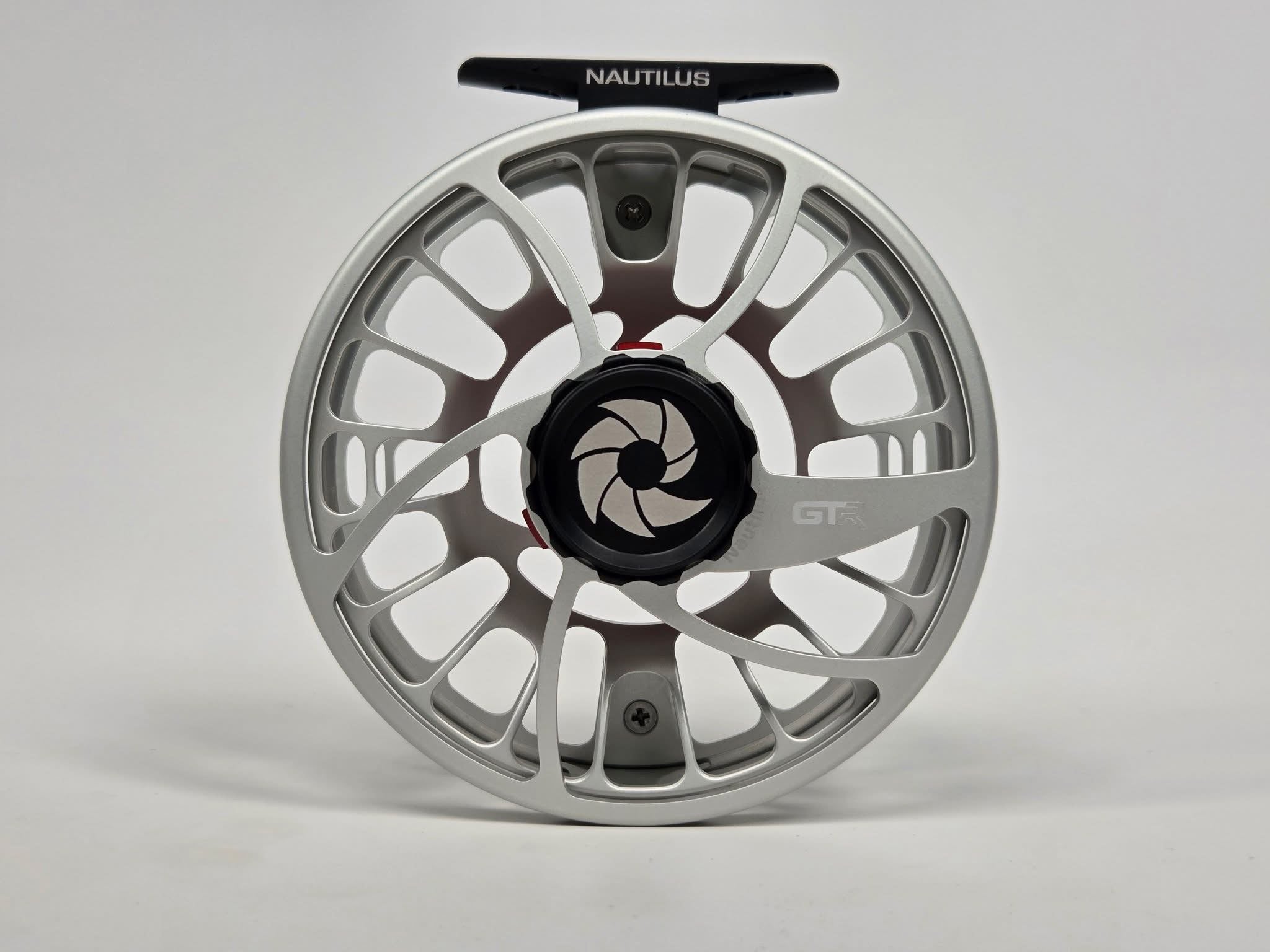 Nautilus GTR 8/9 Fly Reels in Silver for Saltwater
