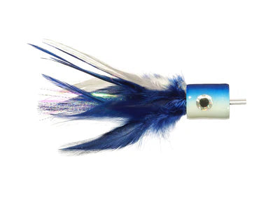 Rainy's Tube Popper in Blue/White