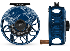 Abel Rove Reel Finish: Black - Drag Knob: Black - Drag Plate: Freshwater