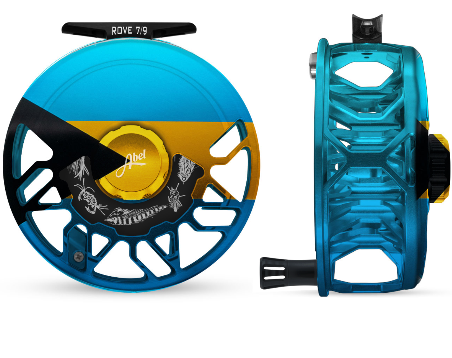 abel fly reel parts Abel ROVE 5/7 Deep Blue