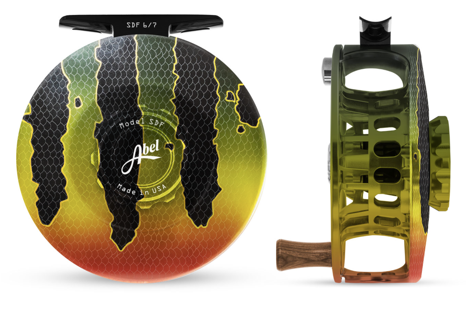 Abel SDF Peacock Bass Fly Reel