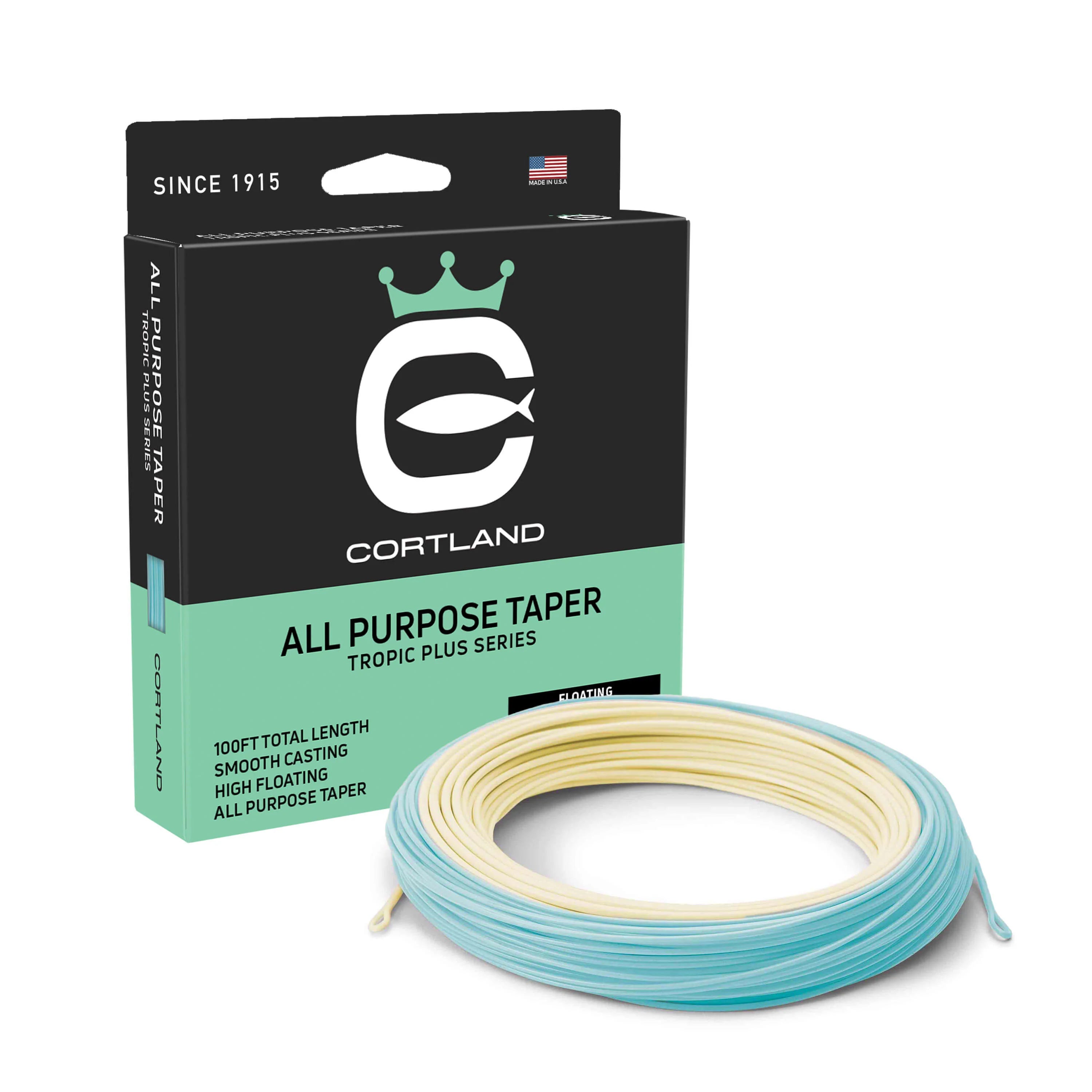 Cortland All Purpose Taper Fly Line - Tropic Plus Series