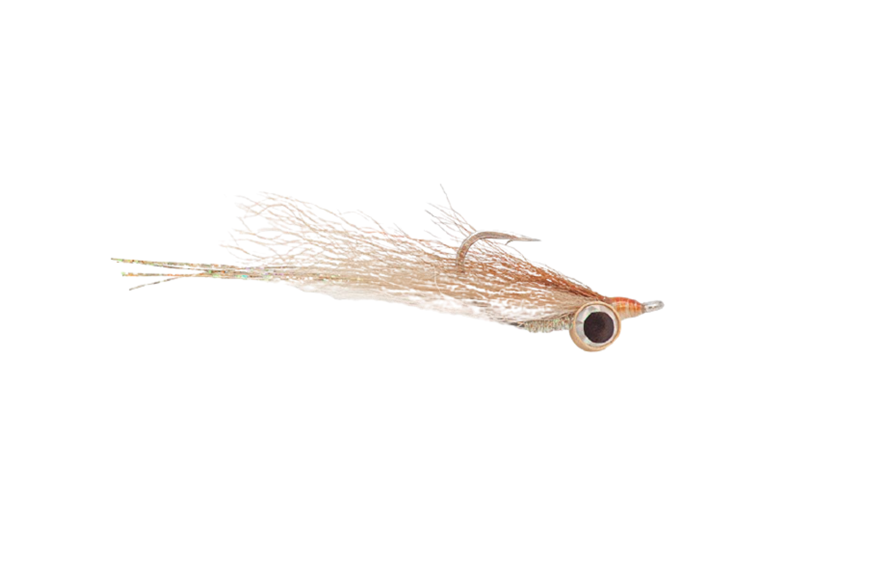 Alum-Eye Giant Clouser #6/0 Tan - NEW!