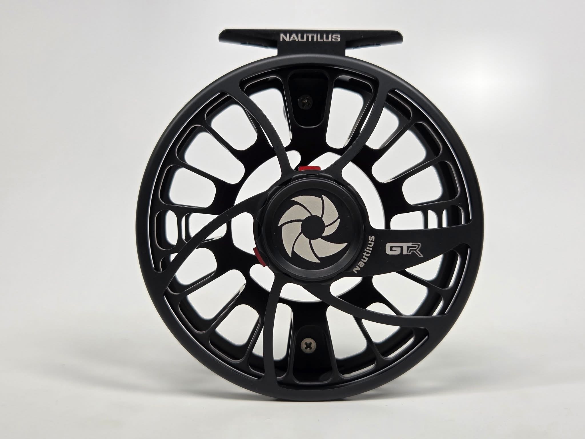 Nautilus GTR 8/9 Fly Reels in Black for Saltwater